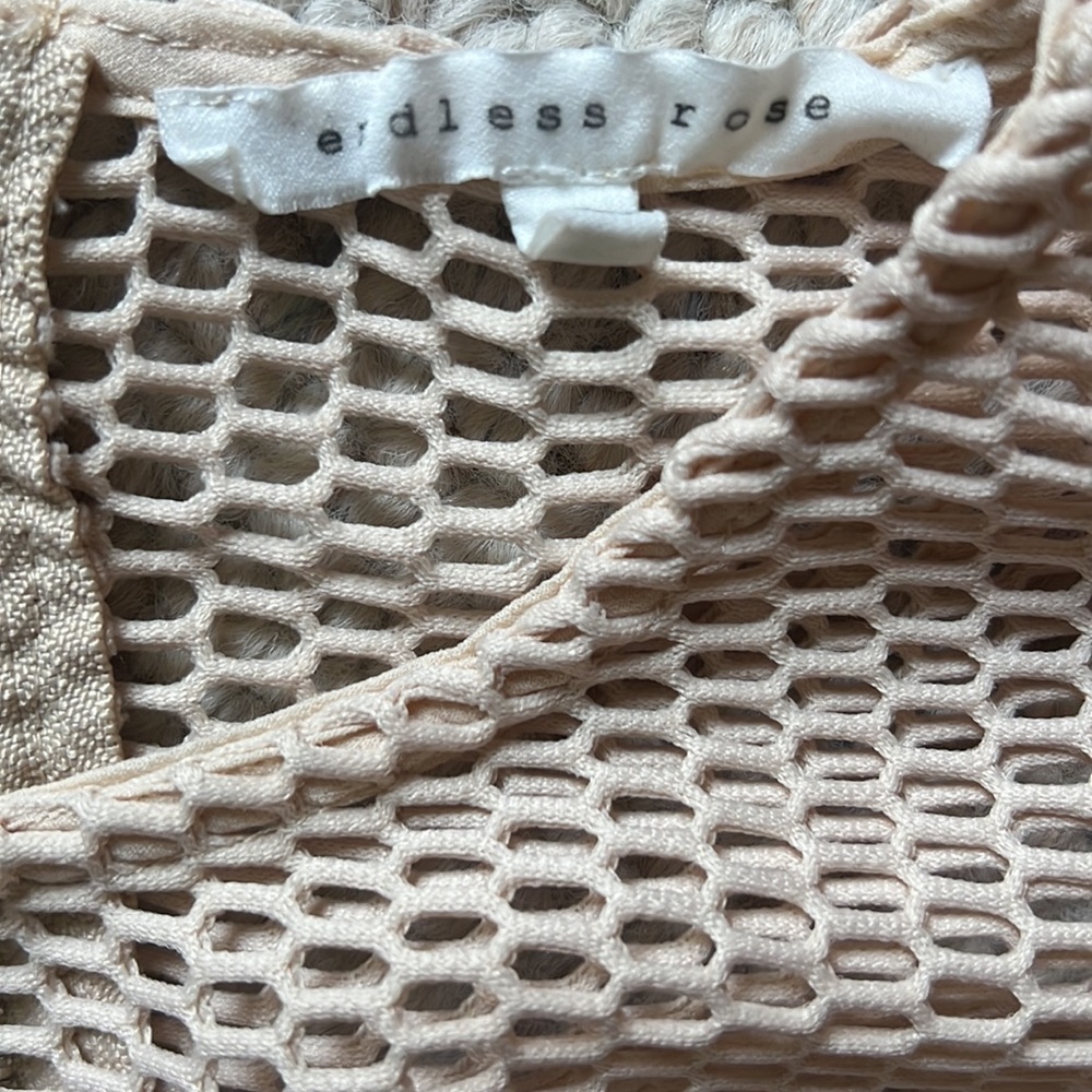 Embroidered Mesh Top - Picture 5 of 5